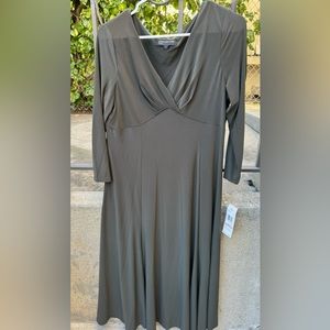 Jones New York Olive Dress NWT NEW